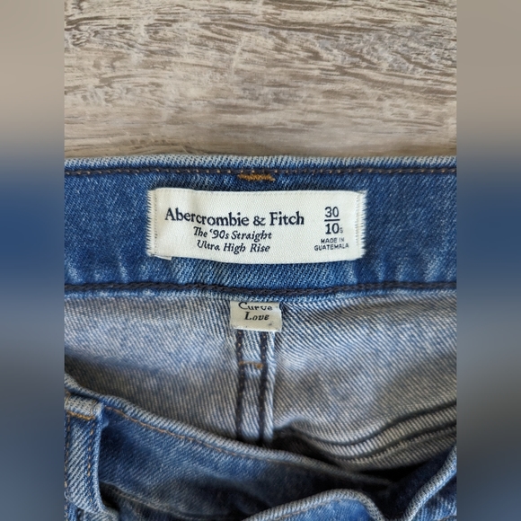 Abercrombie curve love 90s straight jean - Picture 3 of 4